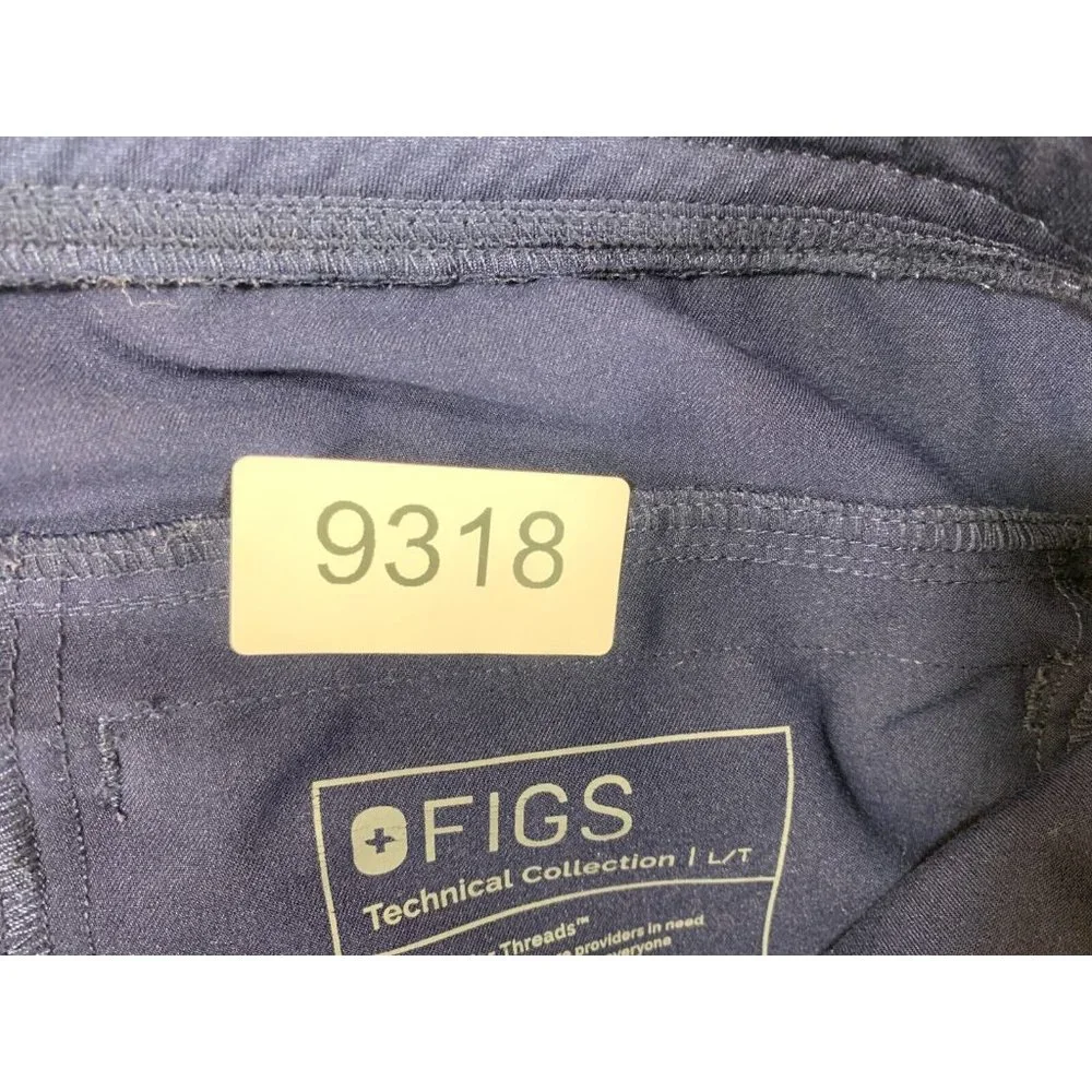 Figs Technical Collection Azim Cargo Scrub Pants‎ (Men's Large Tall) Blue